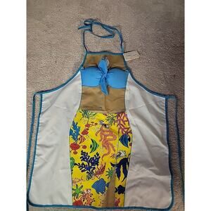 Apron Summer Mullins Square Sexy Bikini Hawain Colorful Tropical Funny